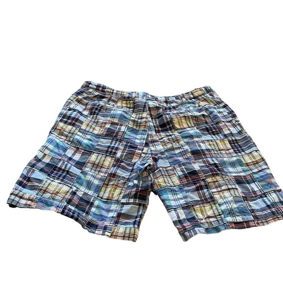 Tommy Hilfiger Men's Patchwork
Madras Plaid Shorts Multicolor Size 40 - Picture 1 of 9